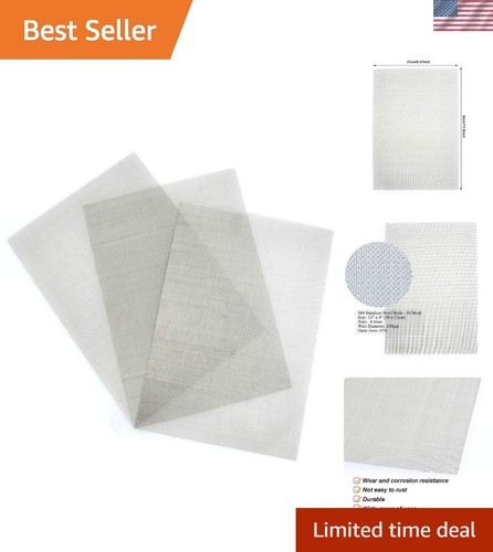 Stainless steel woven - 12", 8"